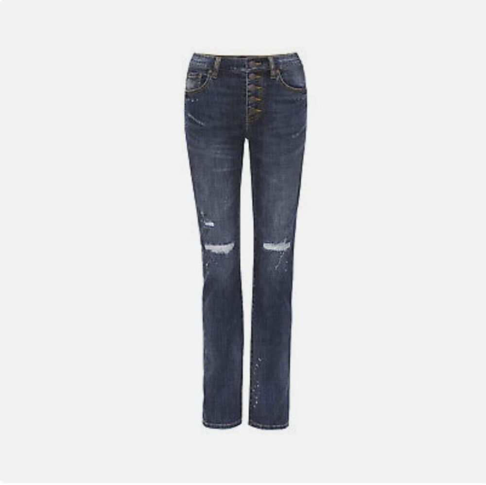 Cabi Button Fly Straight Size 8 (Spring 2022)